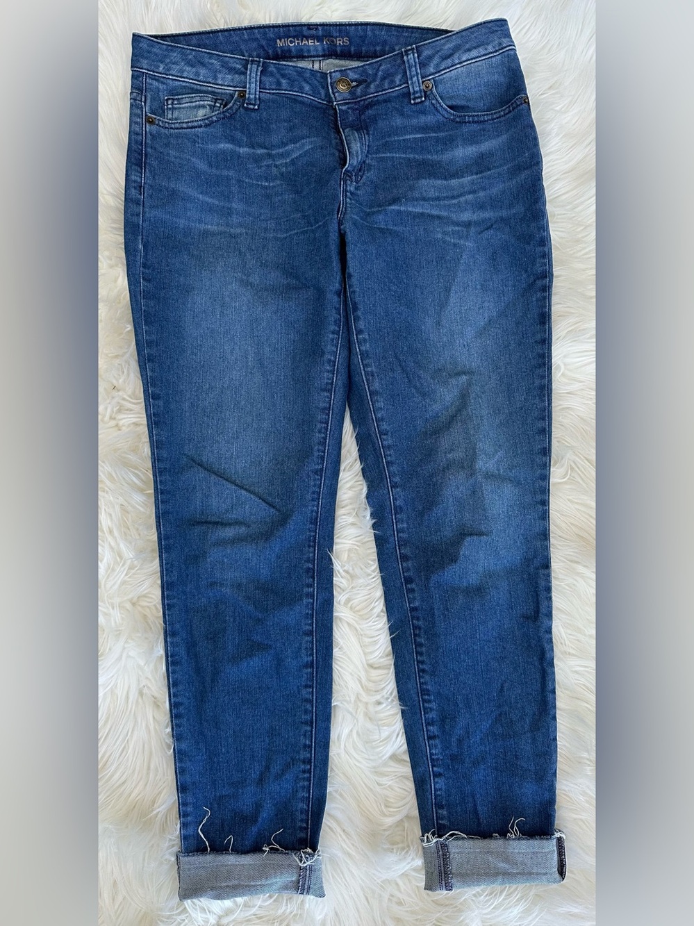 Michael Kors Dark Blue Skinny Jeans